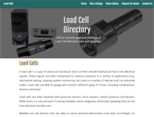 Tablet Screenshot of loadcellmanufacturers.com